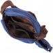 Чоловіча сумка через плече з чохлом для води Vintage 22211, Синій