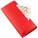 Женский красный кошелёк из натуральной кожи ST Leather 18897 Красный