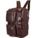 Мужская сумка-трансформер из кожи Vintage 14590