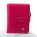 Жіночий шкіряний гаманець Classik DR. BOND WN-2 pink-red