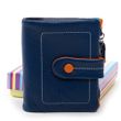 Жіночий шкіряний гаманець Rainbow DR. BOND WRN-1 blue