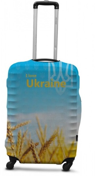 Защитный чехол для чемодана Coverbag дайвинг c рисунком Украина 0429 S купить недорого в Ты Купи