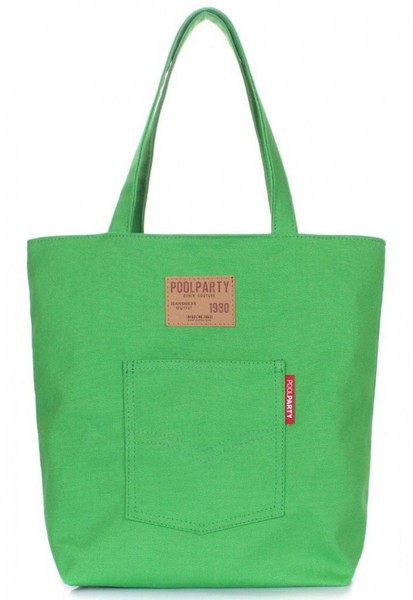Міська жіноча сумка POOLPARTY Arizona green купити недорого в Ти Купи