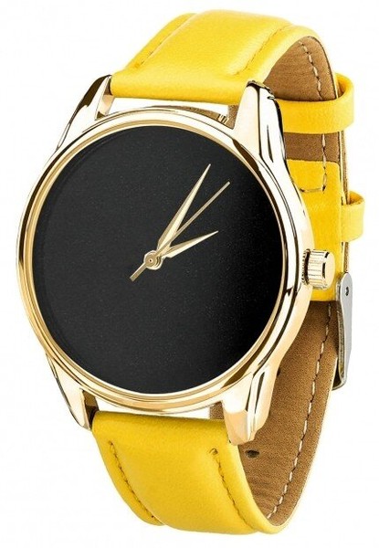 Наручные часы ZIZ «Минимализм черный» + дополнительный ремешок 4600484 купить недорого в Ты Купи