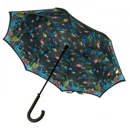 Женский зонт-трость полуавтомат Fulton Bloomsbury-2 L754 Under The Sea (Под водой) купить недорого в Ты Купи