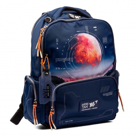 Рюкзак школьный для младших классов YES TS-93 by Andre Tan Space dark blue купить недорого в Ты Купи
