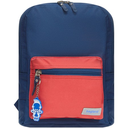 Рюкзак Bagland Молодежный mini 8л. синий/красный (0050866) купить недорого в Ты Купи