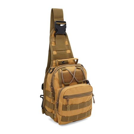 Чоловічий рюкзак через плече Monsen C1917br-Brown купити недорого в Ти Купи