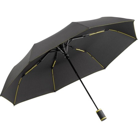 Зонт складной Fare 5583 Антрацит с желтым (1053) купить недорого в Ты Купи