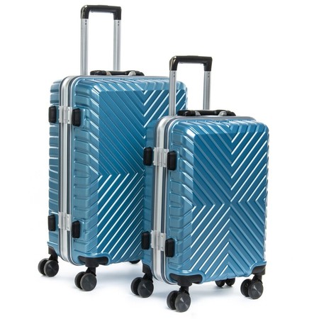 Комплект чемоданов 2/1 ABS-пластик PODIUM 07 blue замок 31484 купить недорого в Ты Купи