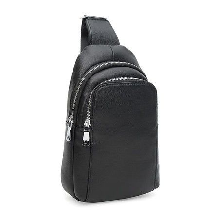 Мужская кожаная сумка Ricco Grande K16003-black купить недорого в Ты Купи