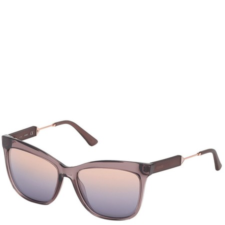 Жіночі сонцезахисні окуляри з дзеркальними лінзами GUESS pgu7620-83z55 купити недорого в Ти Купи