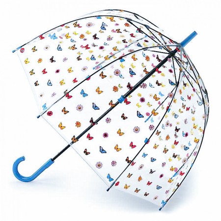 Женский механический зонт-трость Fulton Birdcage-2 L042 English Garden (Английский сад) купить недорого в Ты Купи
