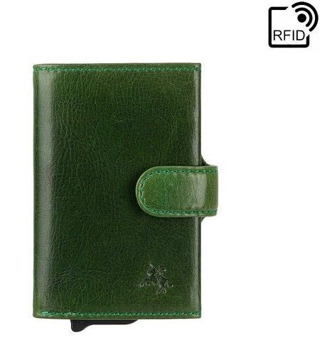 Кошелек-картхолдер Visconti VSL59 Fireblade (Green) купить недорого в Ты Купи