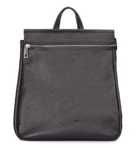 Кожаный рюкзак POOLPARTY Venice venice-leather-black купить недорого в Ты Купи