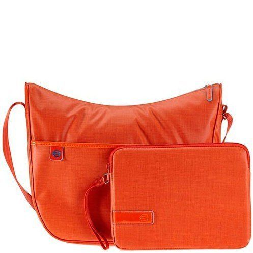 Жіноча помаранчева сумка Piquadro Aki (BD3290AK_AR) купити недорого в Ти Купи