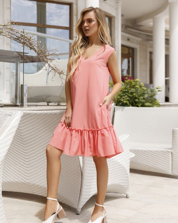 Платье ISSA PLUS 12008 S розовый купить недорого в Ты Купи