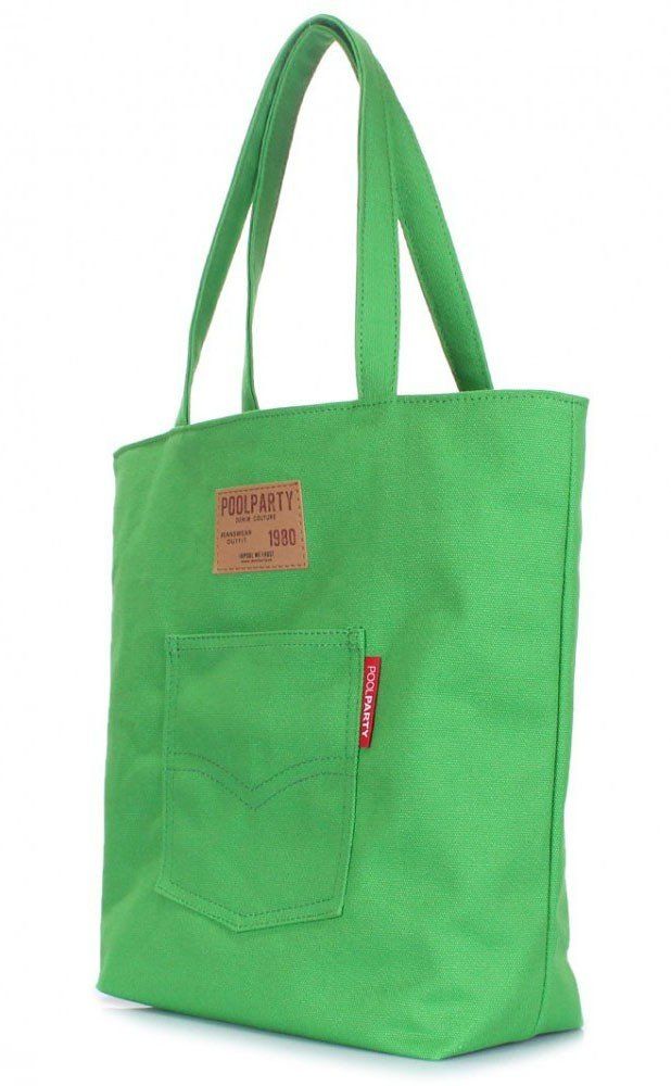 Міська жіноча сумка POOLPARTY Arizona green купити недорого в Ти Купи