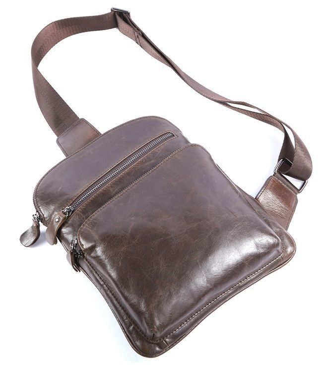 Чоловіча шкіряна сумка Vintage 14185 купити недорого в Ти Купи