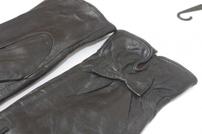 Женские кожаные перчатки чёрные Felix 359s3 L купить недорого в Ты Купи