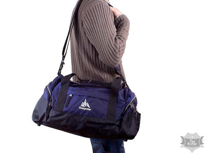 Мужская дорожная сумка ONEPOLAR W2023-navy купить недорого в Ты Купи