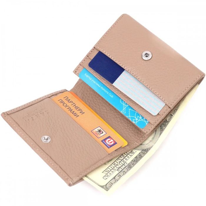 Жіночий шкіряний гаманець Karya 21381 купити недорого в Ти Купи