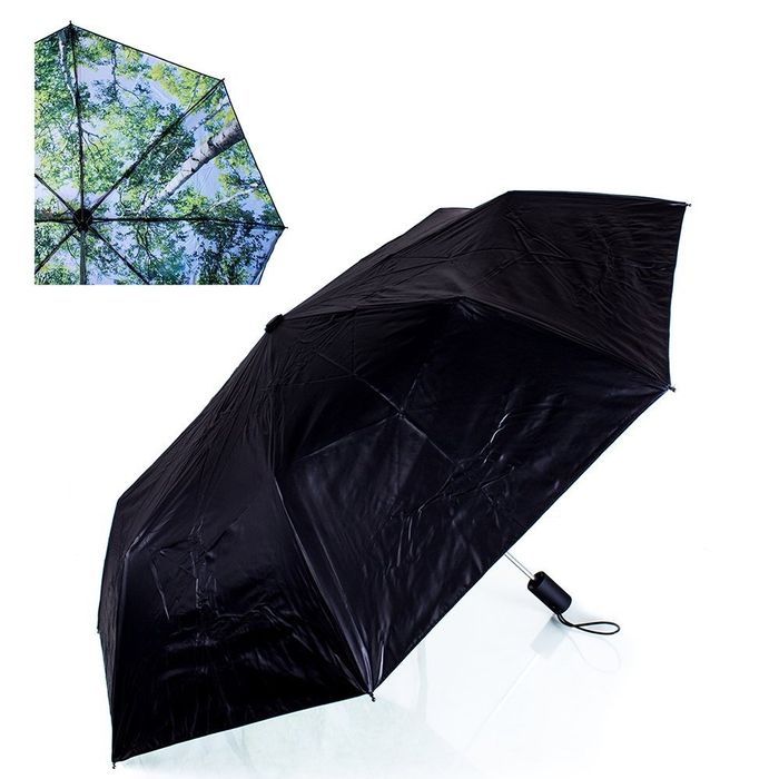 Зонт женский двухстононний полуавтомат FARE черный купить недорого в Ты Купи