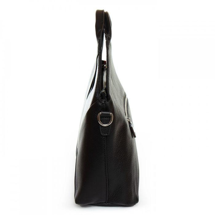 Женская черная кожаная сумка ALEX RAI 2038-9 black купить недорого в Ты Купи
