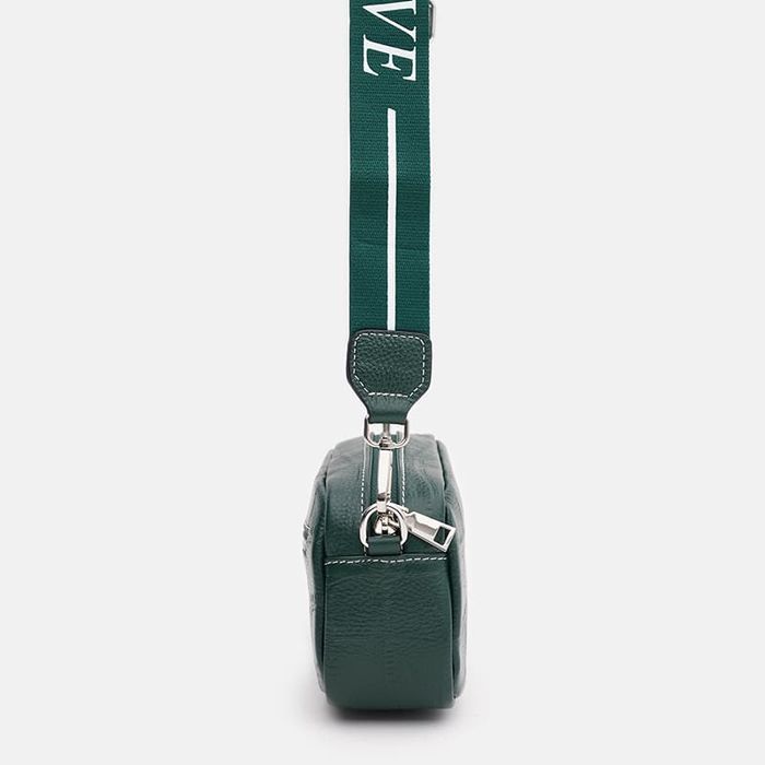 Жіноча шкіряна сумка Keizer K1fb-59gr-green купити недорого в Ти Купи