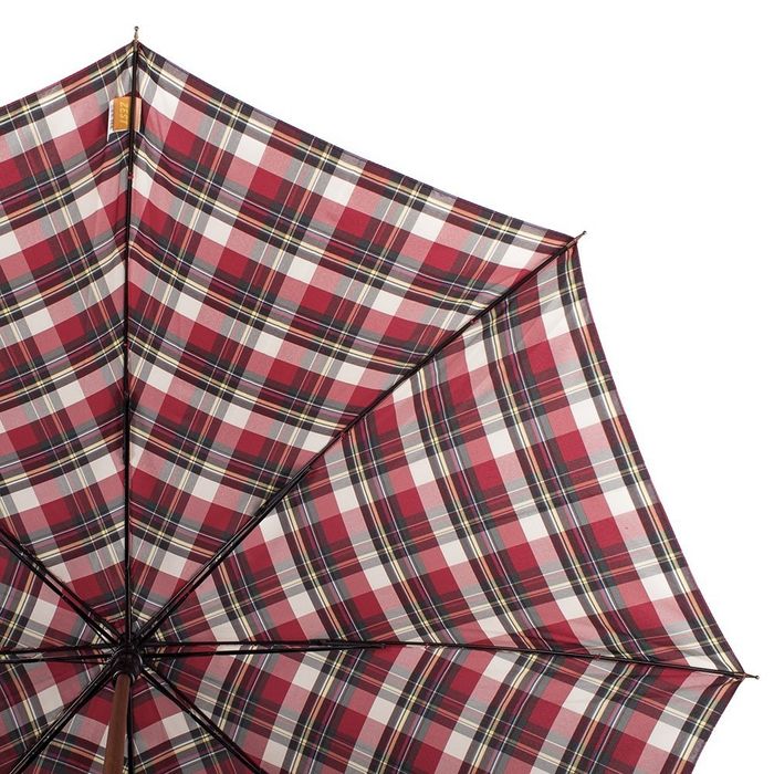 Жіноча парасолька-тростина в клітинку ZEST напівавтомат купити недорого в Ти Купи