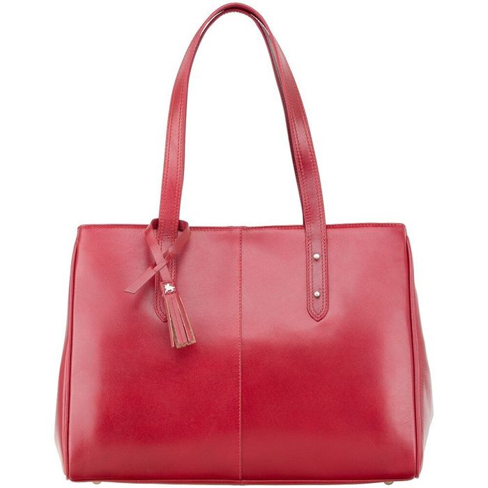 Кожаная сумка Visconti ITL80 (Red) купить недорого в Ты Купи