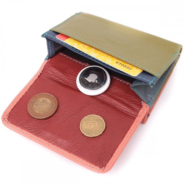 Жіночий комбінований шкіряний гаманець ST Leather 22494 купити недорого в Ти Купи