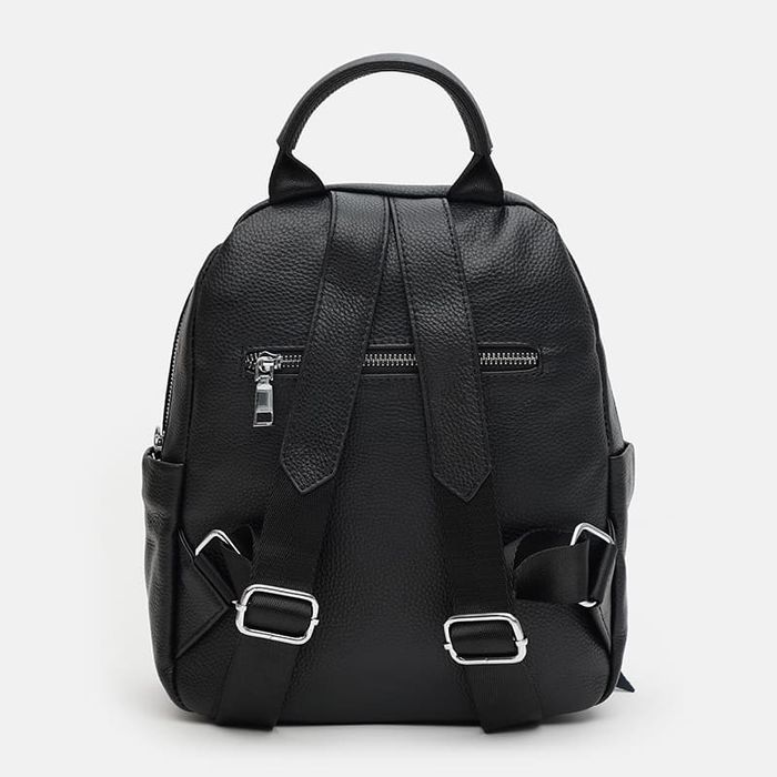 Женский кожаный рюкзак Keizer K18663bl-black купить недорого в Ты Купи