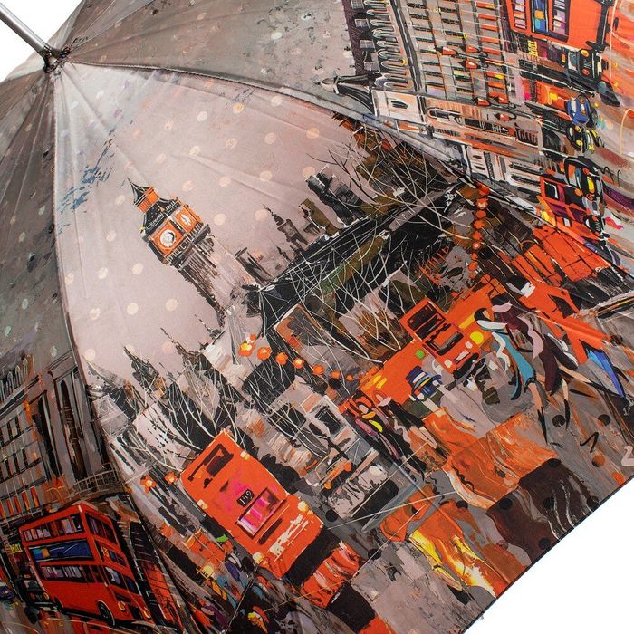 Жіноча парасолька-тростина напівавтомат ZEST z81644-001 купити недорого в Ти Купи