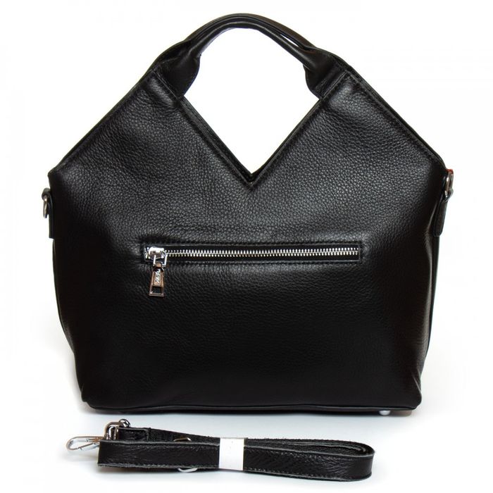 Жіноча чорна шкіряна сумка ALEX RAI 2038-9 black купити недорого в Ти Купи