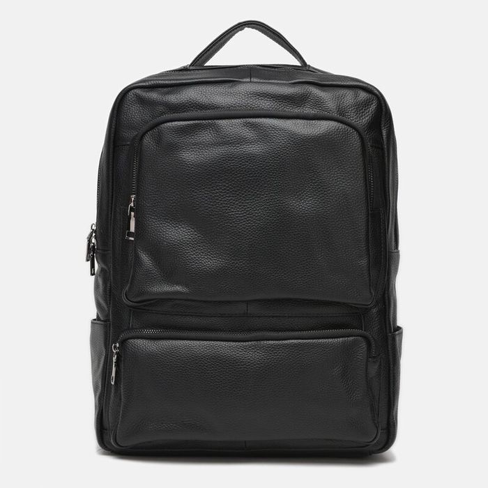 Мужской кожаный рюкзак Keizer K1544-black купить недорого в Ты Купи