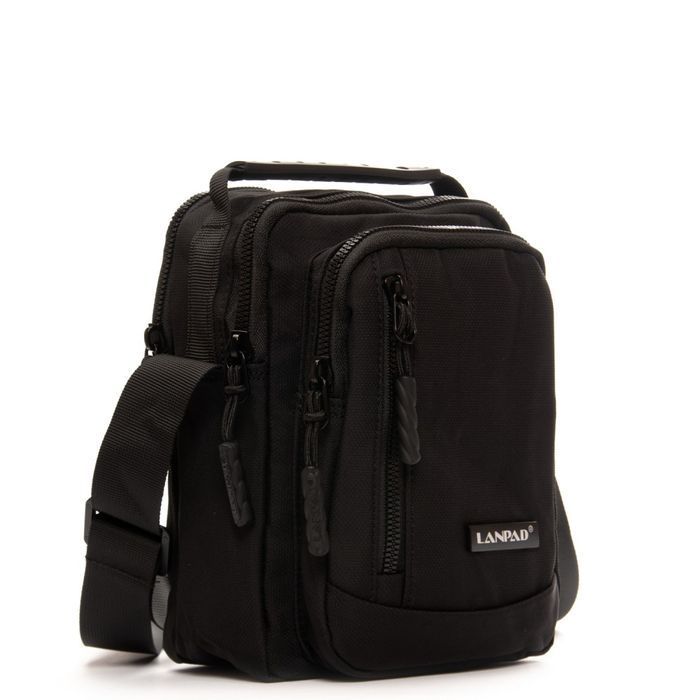 Сумка через плече Lanpad A15057 black малий купити недорого в Ти Купи