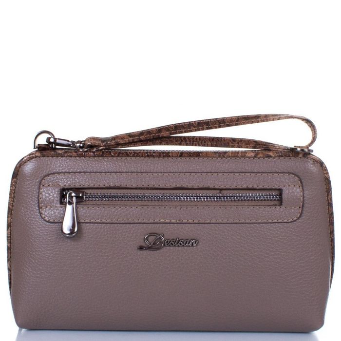 Жіноча шкіряна сумка-клатч DESISAN SHI2012-283 купити недорого в Ти Купи