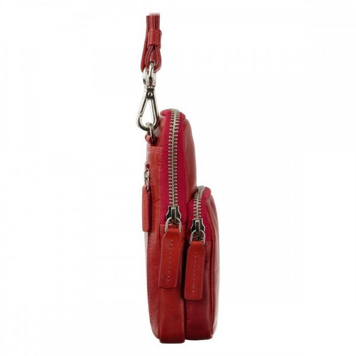 Чоловічі шкіряні сумки Visconti S5 (Red) купити недорого в Ти Купи