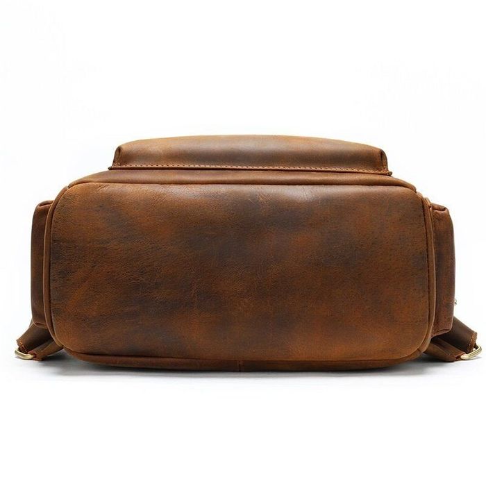 Жіночий шкіряний рюкзак для ноутбука Vintage 14712 Коричневий купити недорого в Ти Купи