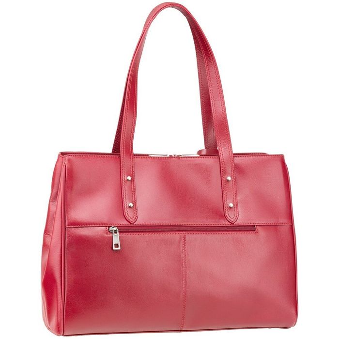 Шкіряна сумка Visconti ITL80 (Red) купити недорого в Ти Купи