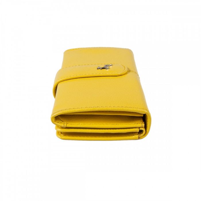 Англійський жіночий шкіряний гаманець Ashwood J53 AURORA (Жовтий) купити недорого в Ти Купи