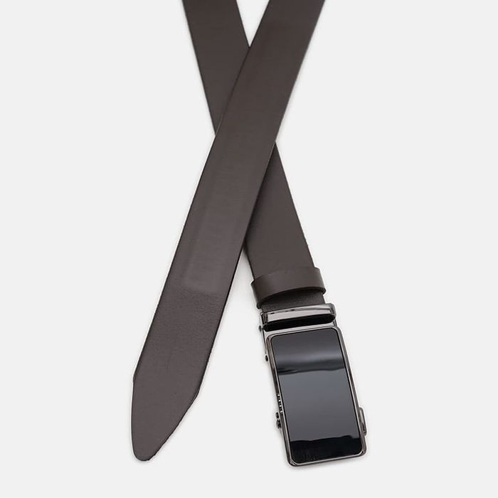 Мужской кожаный ремень Borsa Leather 125v1genav43-brown купить недорого в Ты Купи