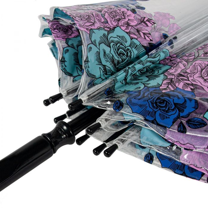 Женский механический зонт Fulton Birdcage-2 L042 Moody Rose (Капризная Роза) купить недорого в Ты Купи