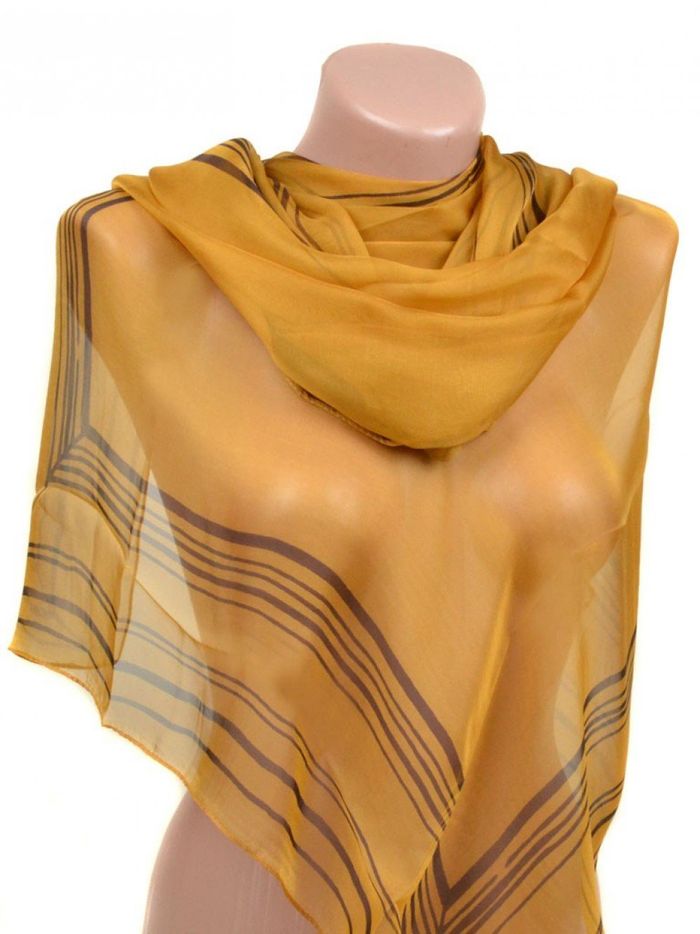 Жіночий шарф-палантин весна-літо Шифон 10223-N6 купити недорого в Ти Купи