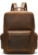 Женский кожаный рюкзак для ноутбука Vintage 14712 Коричневый