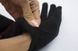 8,5 - Перчатки женские стрейчевые черные на меховом утеплителе