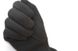 8,5 - Перчатки женские стрейчевые черные на меховом утеплителе