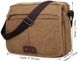 Чоловіча тканинна сумка Vintage 14445 Коричневий