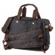 Чоловіча текстильна чорна сумка-рюкзак Vintage 20144